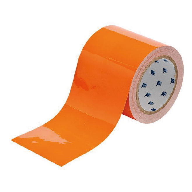 フロアラインテープ　B-514　オレンジ　101.6ｍｍ x 30.48ｍ
