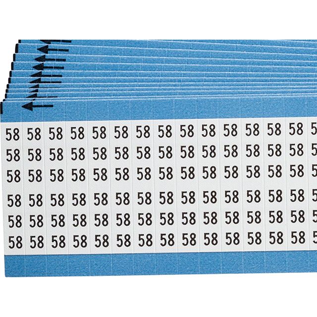ワイヤーマーカーカード「59」WM-59-PK　900ラベル／箱