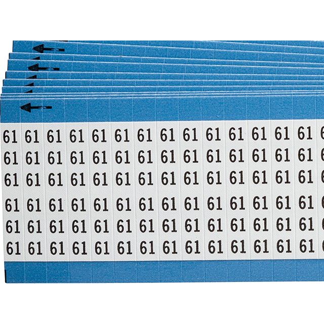 ワイヤーマーカーカード「60」WM-60-PK　900ラベル／箱