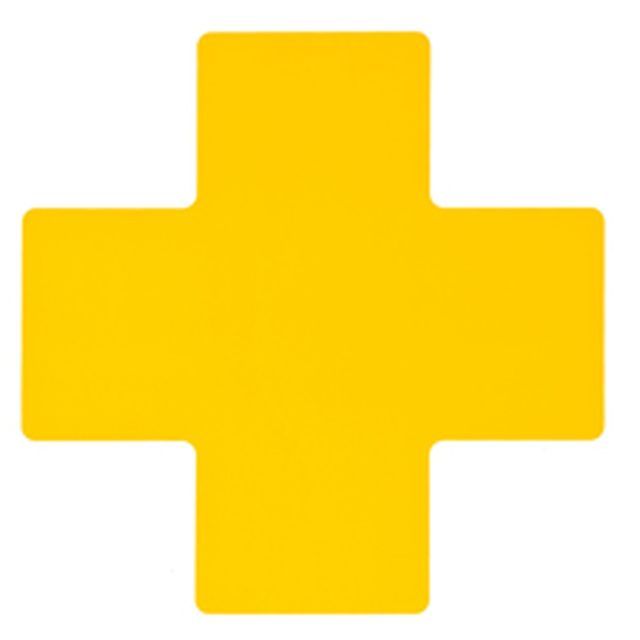 フロアマーキングテープ センターマーク用 十字型-20枚/セット B-514