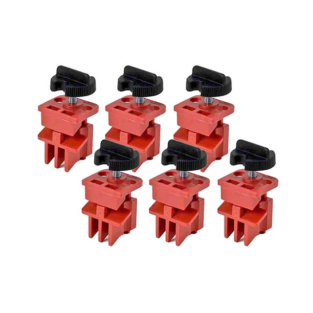 ユニバーサルマルチポールブレーカー ロックアウト（6個入り