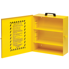 メタルロックアウトキャビネット　H406.4mm x W355.6mm x D152.4mm