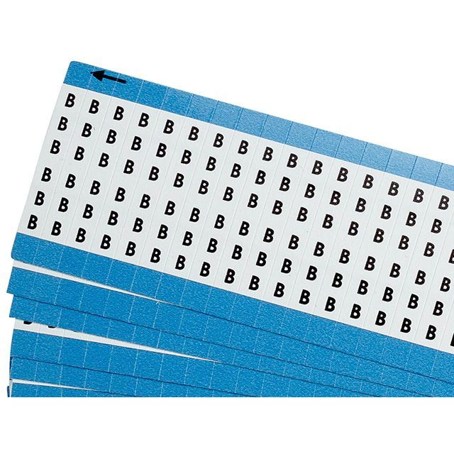 ワイヤーマーカーカード「B」WM-B-PK　900ラベル／箱