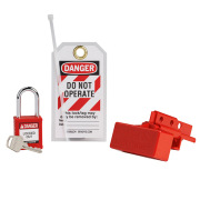 BatteryBlock Forklift Power Connector Lockout