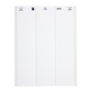 ELAT-31-747W-10 W20.0mm x H8.0mm　白色ポリエステルラベル