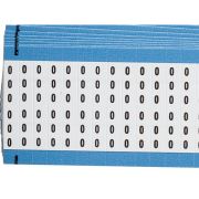 ワイヤーマーカーカード「0」WM-0-PK　900ラベル／箱