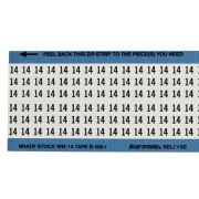 ワイヤーマーカーカード「14」WM-14-PK　900ラベル／箱