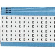 ワイヤーマーカーカード「K」WM-K-PK　900ラベル／箱