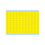 故障指示ラベル DIA-250-YL(25CDS/BX) 149399　黄 6.35x3.18mm
