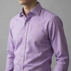 [国産生地] オックスフォード-パープル #10416_写真4