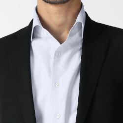 [スーピマ] 120番双糸 シャドーヘリンボン-サックス #2157_写真2