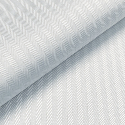 [スーピマ] 120番双糸 シャドーヘリンボン-サックス #2157_写真5