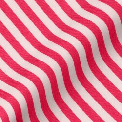 [スーピマ] 120番双糸 ツイルロンドンストライプ-レッド #2166_写真1