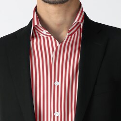 [テスタ Testa] 太ロンドンストライプ-レッド #23103_写真2