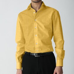 [アルビニ] 麻リネン-オレンジイエロー #3001_写真4