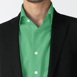 [スーピマ] 100番双糸ブロード-ライトグリーン #3457_写真2