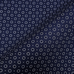 [アルビニ] ドットプリント・ネイビー #5066_写真1