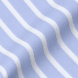 [トーマスシルバー] ボールドストライプ-サックス（うすいブルー）ベース×ホワイト #5267_写真5