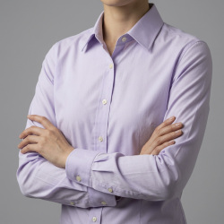 [トーマス ジャーニー]  120番双糸極小ツイル-パープル #5540_写真5