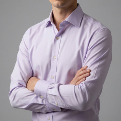 [トーマス ジャーニー]  120番双糸極小ツイル-パープル #5540_写真4