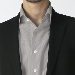 [カンクリーニ canclini]  ピンストライプ-ブラウン #5842_写真2