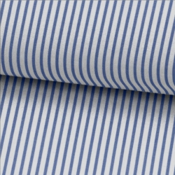 [カンクリーニ canclini] ブロックストライプ-ネイビー #5851_写真1