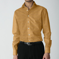 [カンクリーニ canclini]  リネン麻100％-カーキ 品番70571_写真4