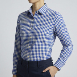 [トーマスシルバー] ギンガムチェック‐ブルー #711_写真5