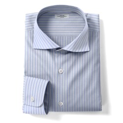 [カンクリーニ canclini] ドビーストライプ-サックス #7476_写真3