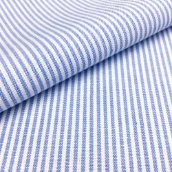 [カンクリーニ canclini] オックスストライプ-サックス #7477_写真5