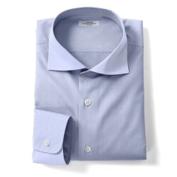 [カンクリーニ canclini] ピンストライプ-サックス #7478_写真3