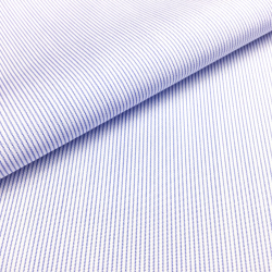 [カンクリーニ canclini] ピンストライプ-サックス #7478_写真5