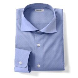 [カンクリーニ canclini] 小柄ドットドビー-サックス #7495_写真3