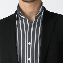 [ソクタス soktas] ボールドストライプ-ブラック #7690_写真2