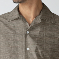 [アルビニ] 麻リネン-ライトブラウン #7784_写真5