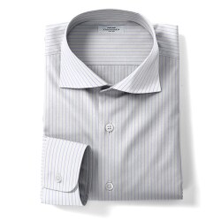 [カンクリーニ canclini] ドビーストライプ-サックス #7869_写真3