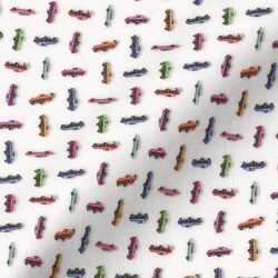 [TEXTA テクスタ] スポーツカー柄プリント #7894_写真1