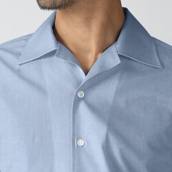 [ソメロス Somelos]  コットンフランネル-ライトブルー #7937_写真5