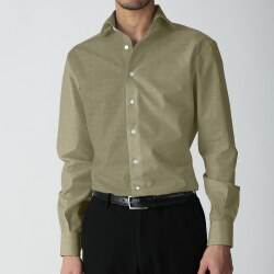 [ソメロス Somelos]  コットンフランネル-グリーン #7939_写真4