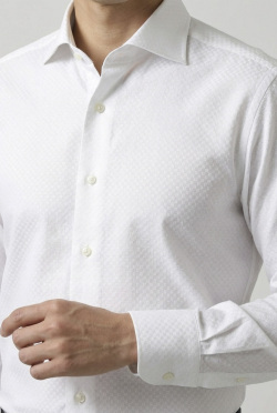 [アルビニ] 菱ドビー-ホワイト #818_写真4