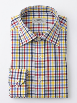 [ゲッツナー] マルチチェック-イエロー×レッド系 #8360_写真3