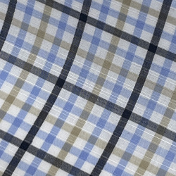 [ゲッツナー] チェック-ブルー×ベージュ系 #8362_写真1