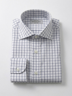 [ゲッツナー] チェック-ブルー×ネイビー #8363_写真3