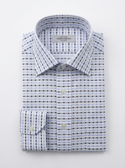 [ゲッツナー] スクエアドビーホワイトベース-ブルー×ネイビー #8364_写真3