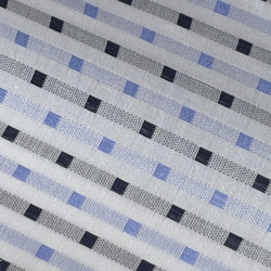 [ゲッツナー] スクエアドビーホワイトベース-ブルー×ネイビー #8364_写真1