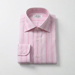 [ゲッツナー] ドビーストライプ-ピンク #8370_写真3