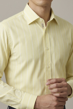 [ゲッツナー] ドビーストライプ-イエロー #8371_写真4