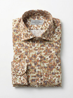 [ゲッツナー] プリント-ホワイト×ブラック #8374_3