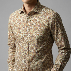 [ゲッツナー] プリント-ホワイト×ブラック #8374_4