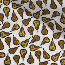 [ゲッツナー] プリント-ホワイト×ブラック #8375_1